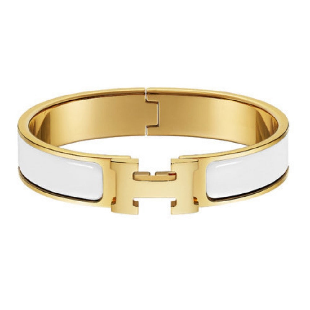 Bracelet inspiration Hermès en acier inoxydable