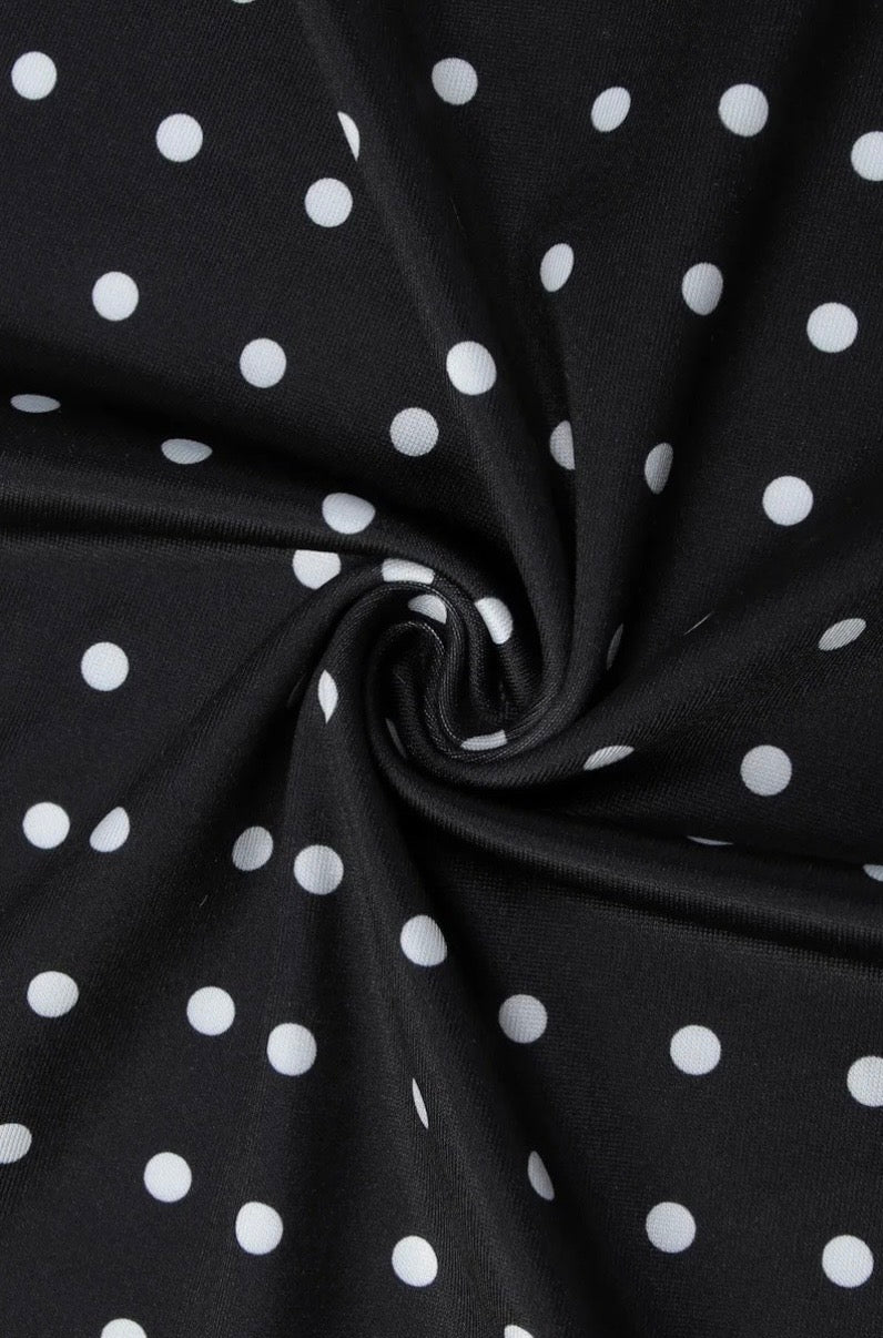 Robe « Francesca » noir (précommande de 5jours)