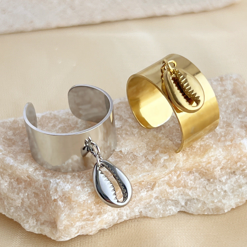 Bague « Mermaid » en acier inoxydable