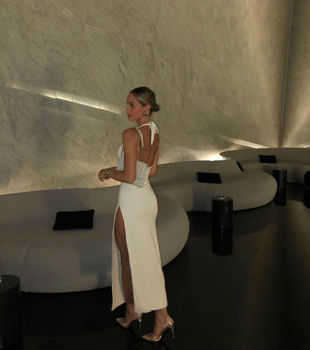 Robe « White flame »