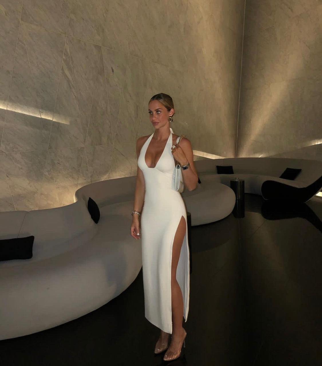 Robe « White flame »