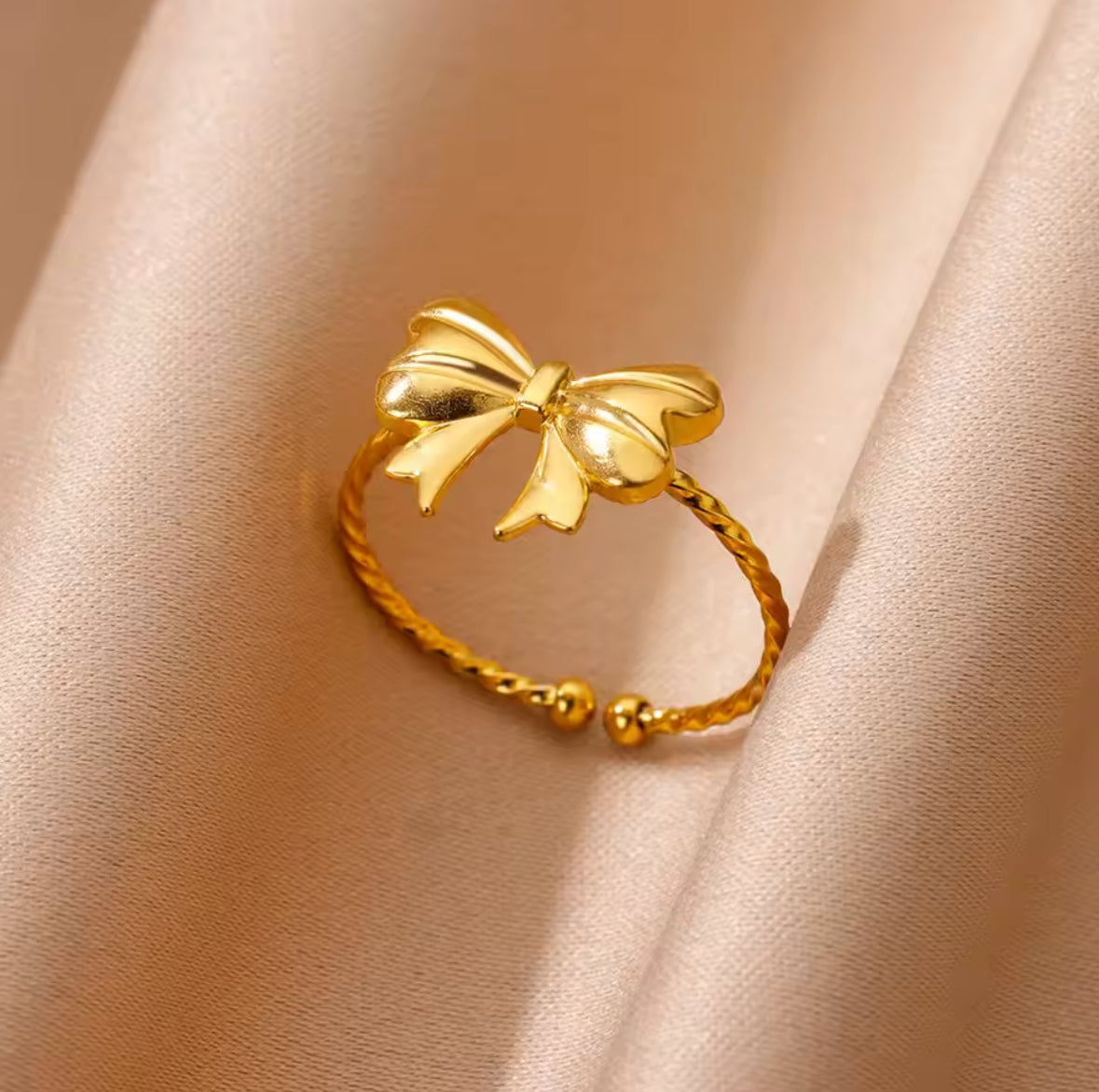 Bague « Erine » en acier inoxydable