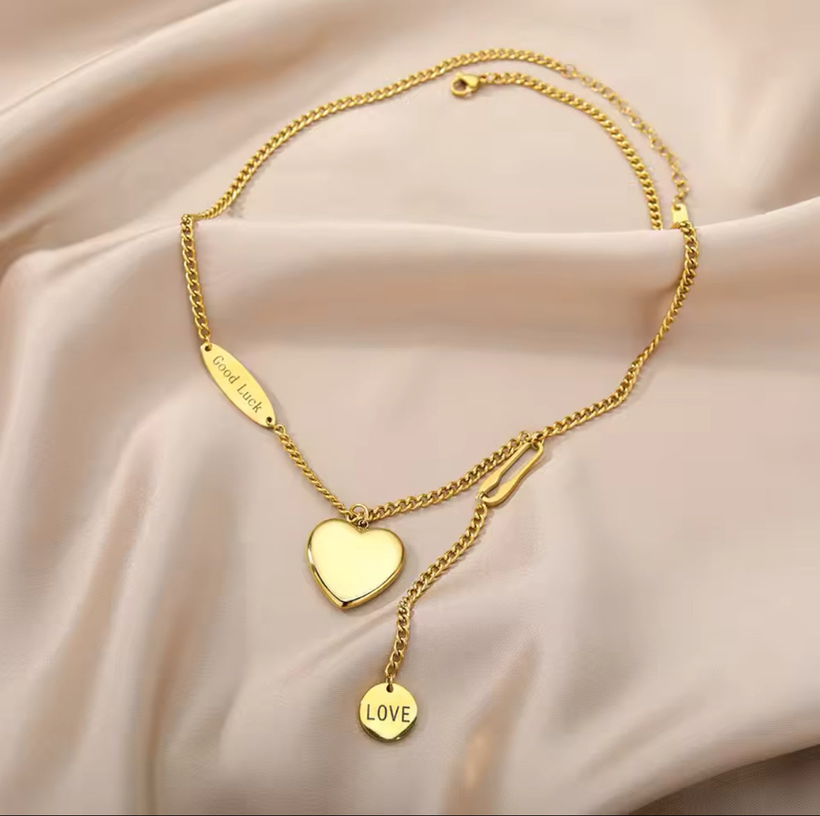 Collier « Salina » en acier inoxydable