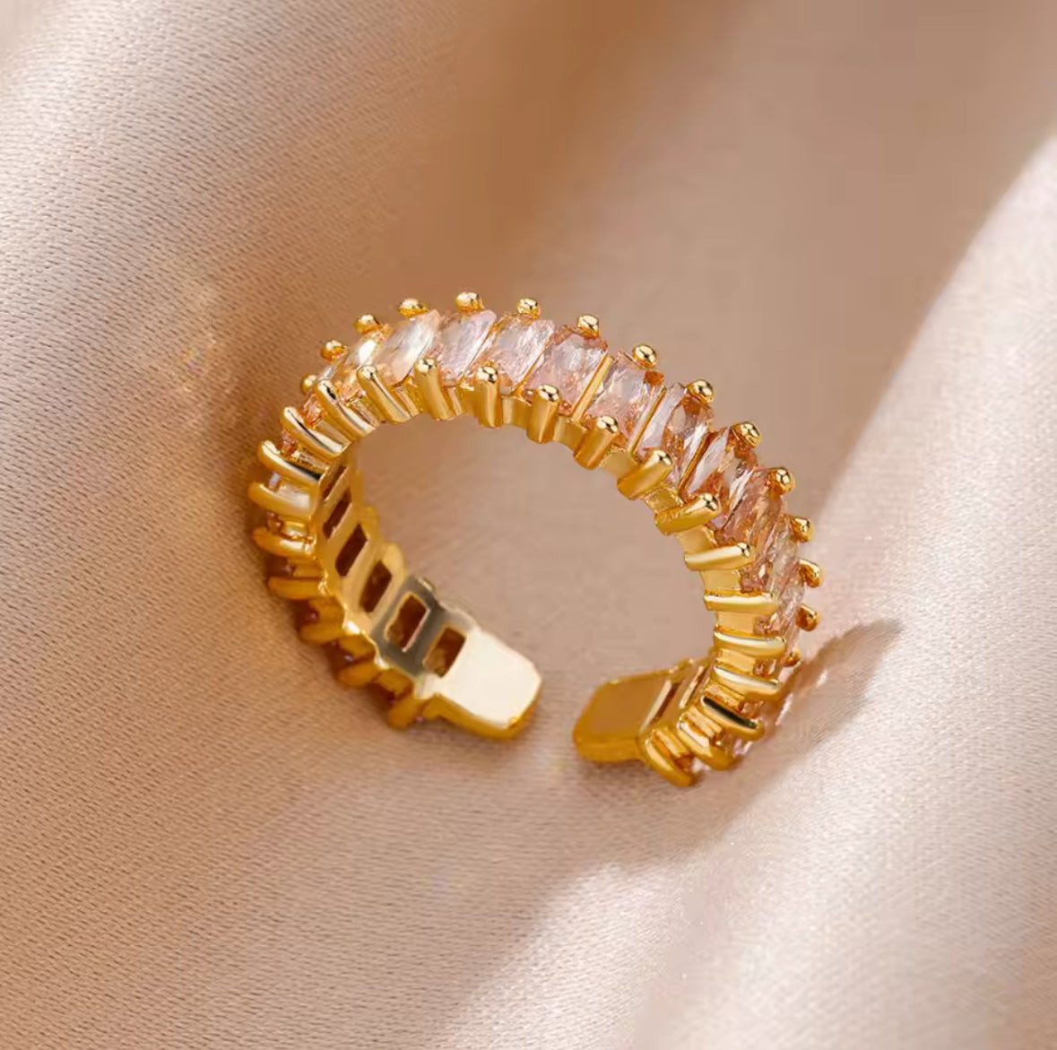 Bague « Nirmah » en acier inoxydable