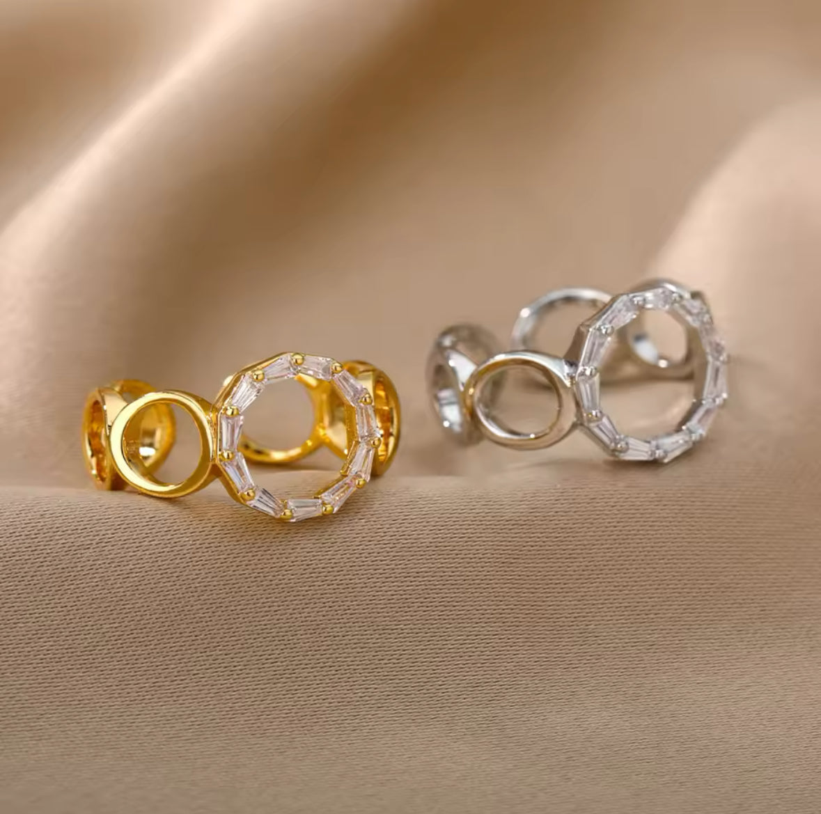 Bague « Kay » en acier inoxydable