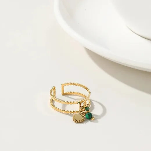 Bague « Chafia » en acier inoxydable