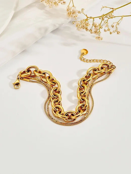 Bracelet « Azra » en acier inoxydable