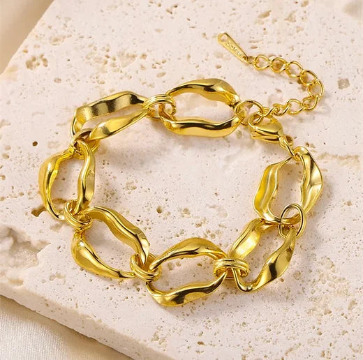 Bracelet « Mathilde » en acier inoxydable