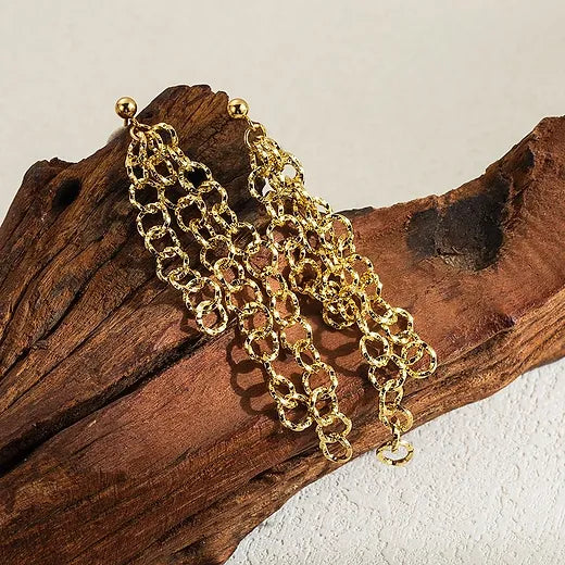 Boucles « Nahimah » en acier inoxydable