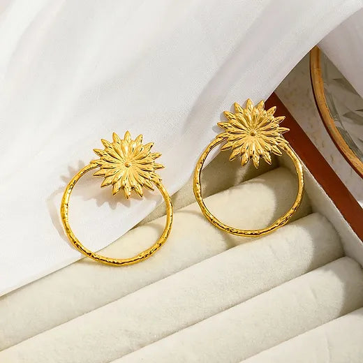 Boucles « Nadjma » en acier inoxydable