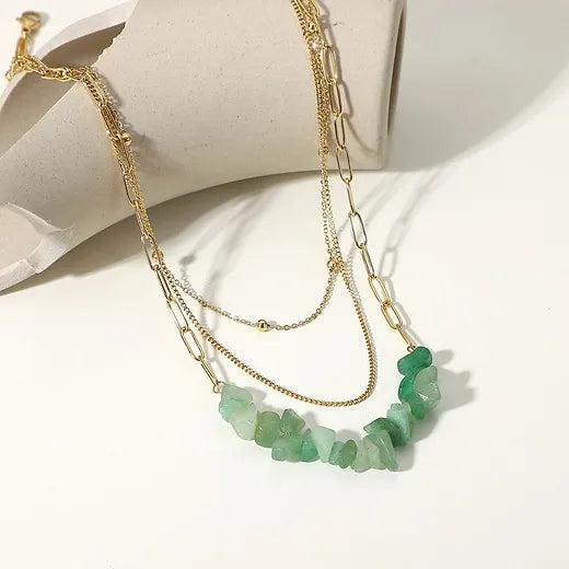 Collier « Warda » en acier inoxydable