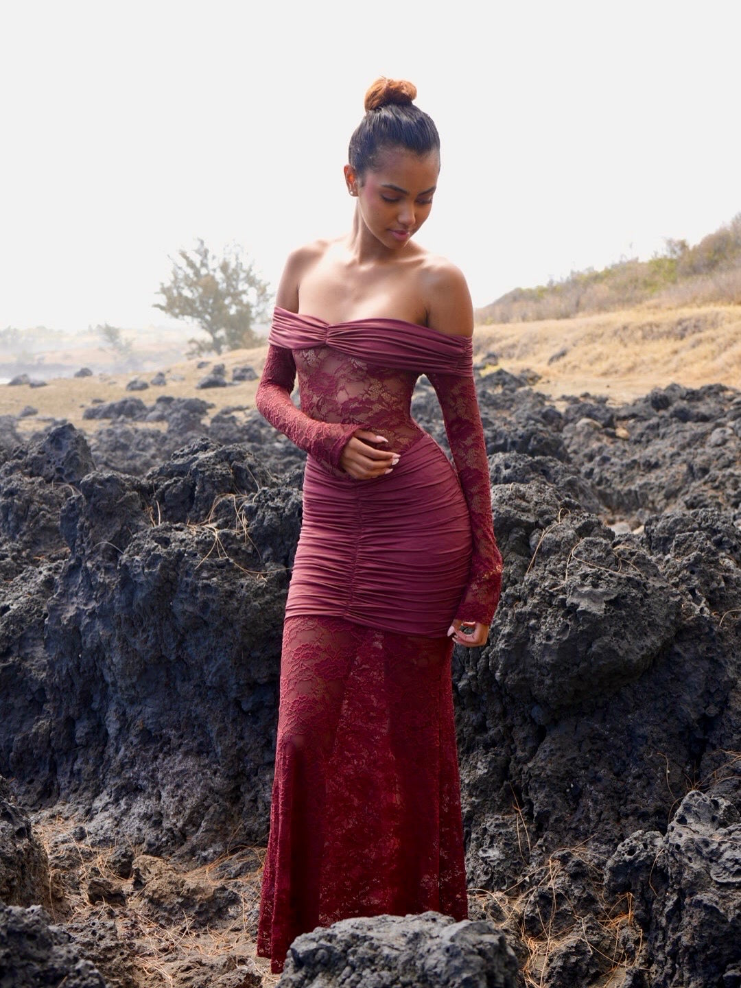 Robe « Miria » chocolat