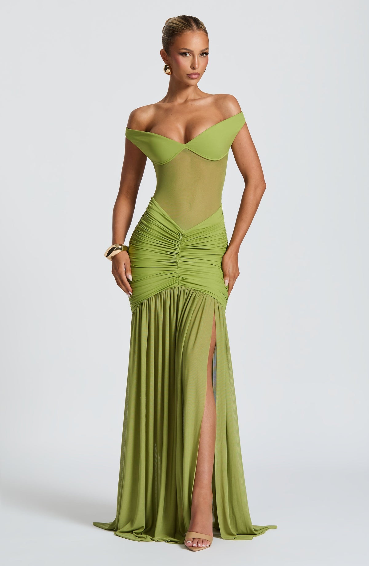 Robe « Illona » verte