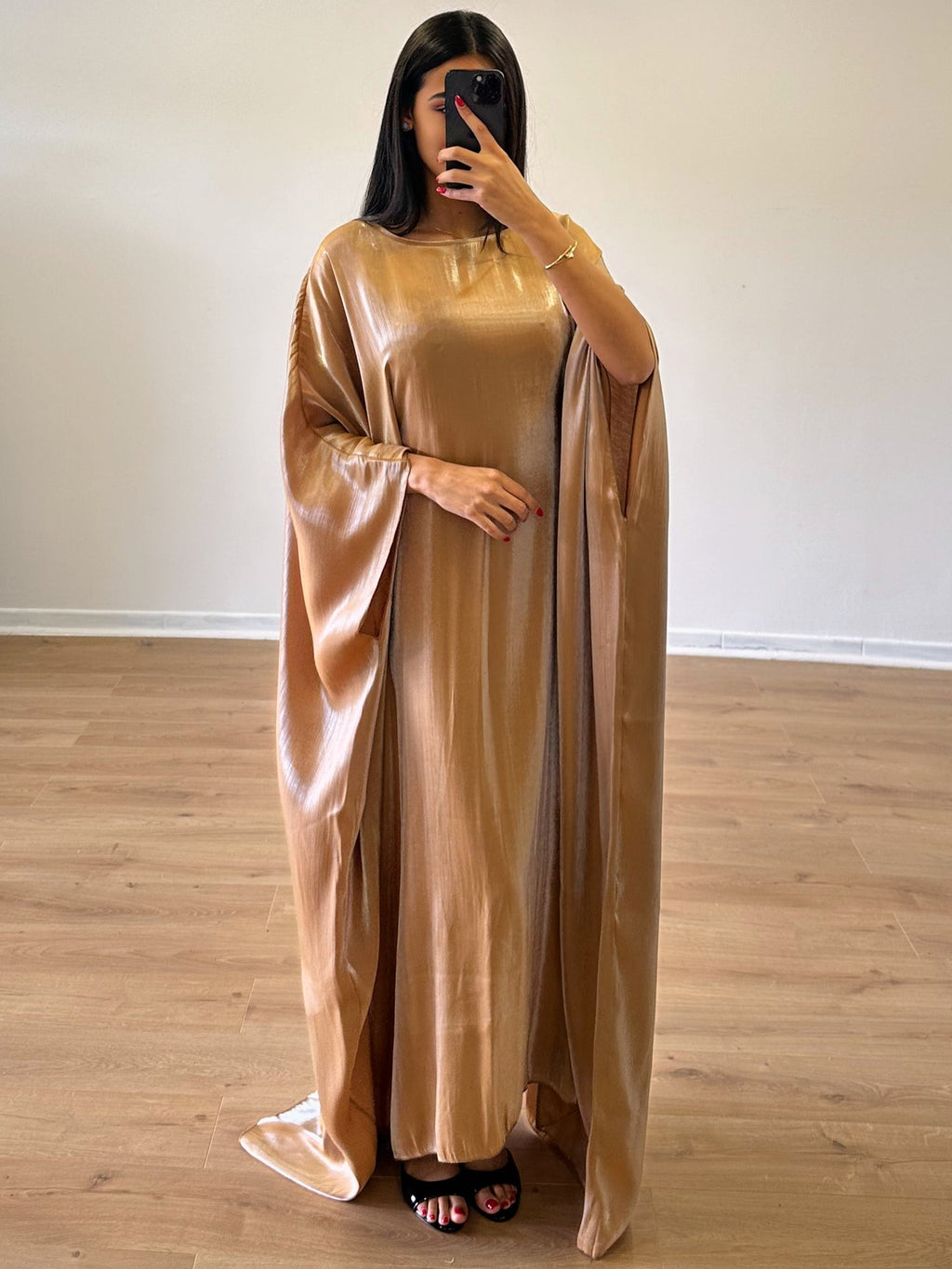 Abaya “Imane” orange