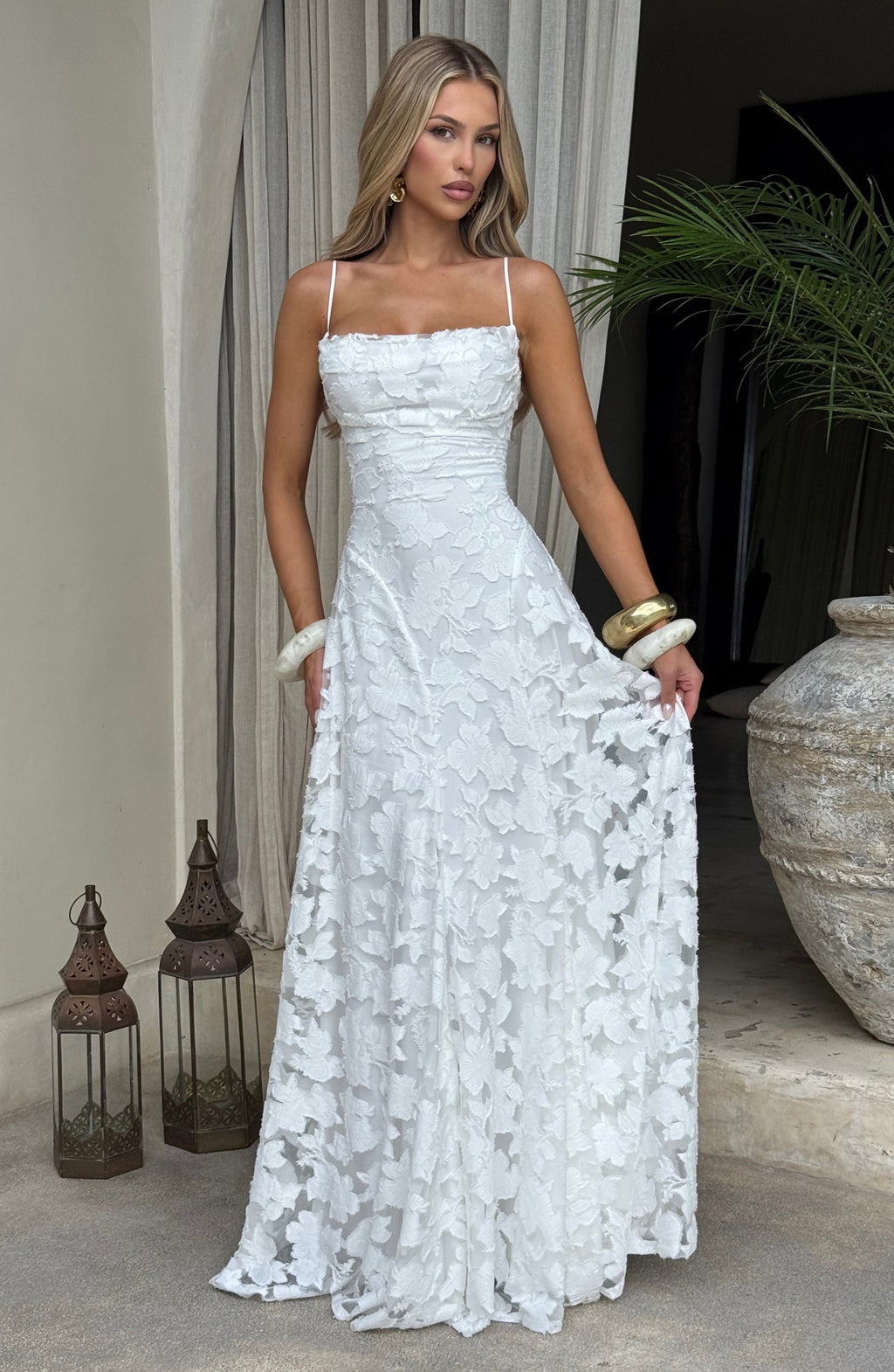 Robe « Manon » blanche
