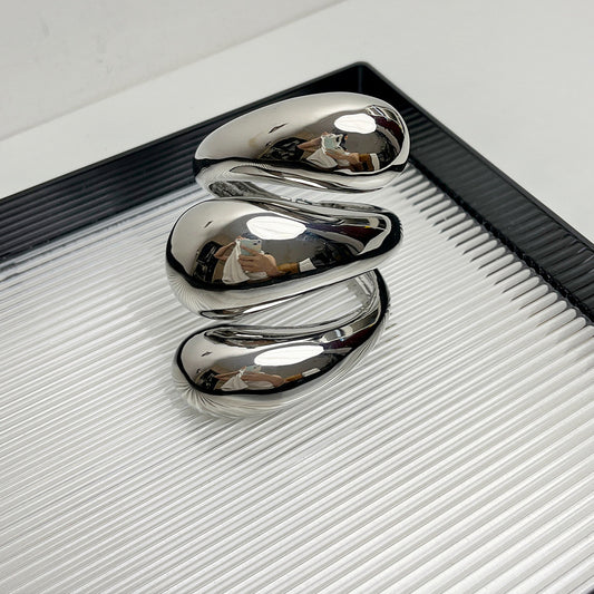 Bracelet argent triple