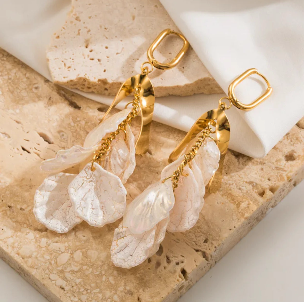 Boucles “Meilly” en acier inoxydable NEW