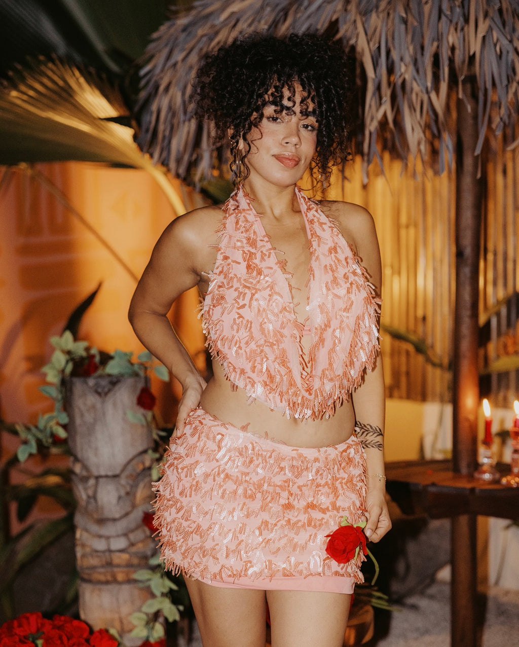 Ensemble “Riviera” orange