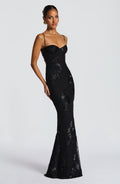 Robe “Jasmine” noir