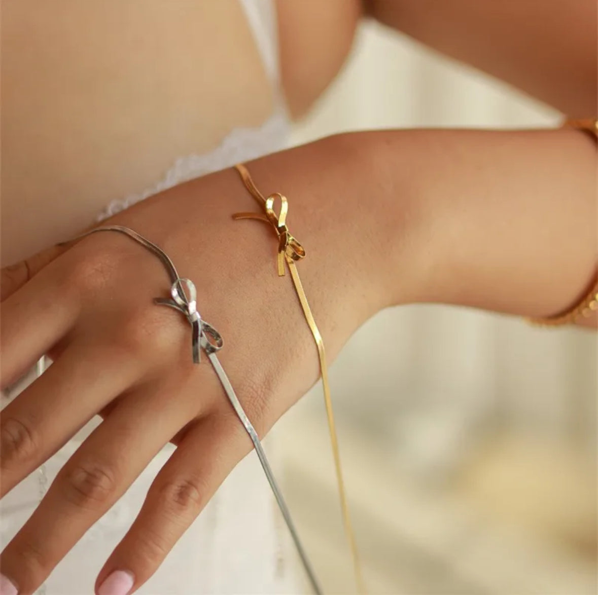 Collier rosette en acier inoxydable