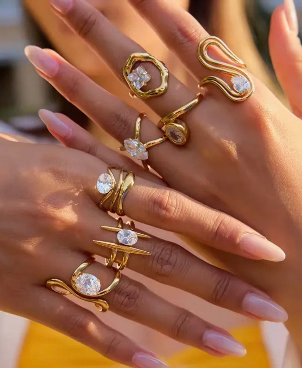 Bagues en acier inoxydable