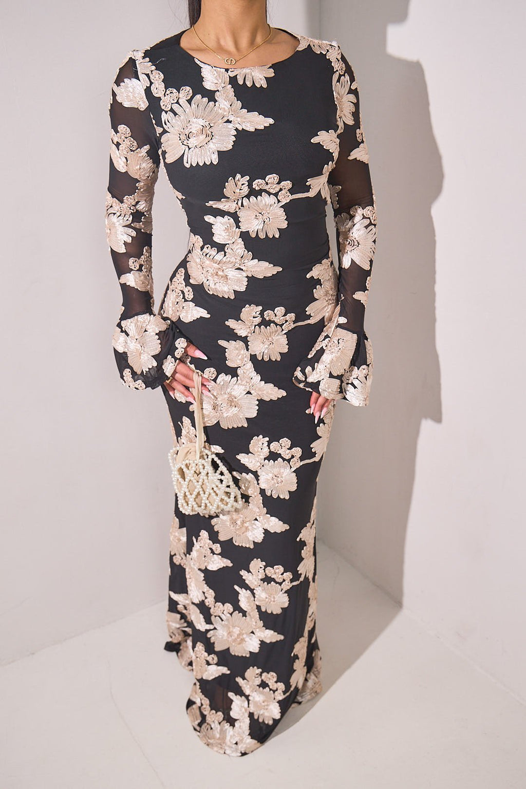 Robe « Jasmine » manches longues