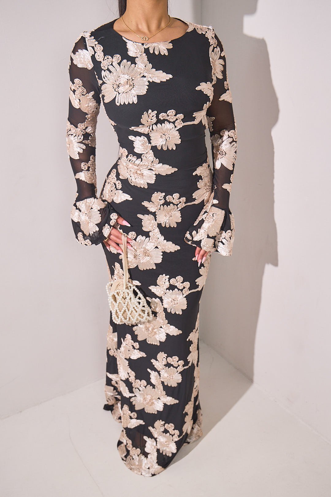 Robe « Jasmine » manches longues