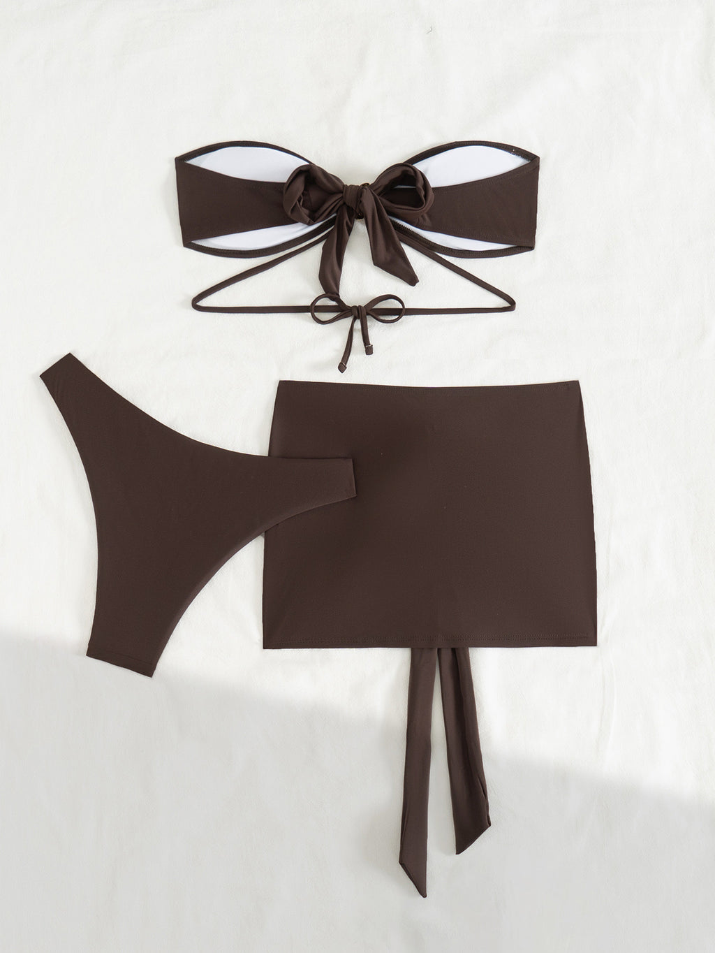Ensemble maillot de bain et jupe « Brownie »