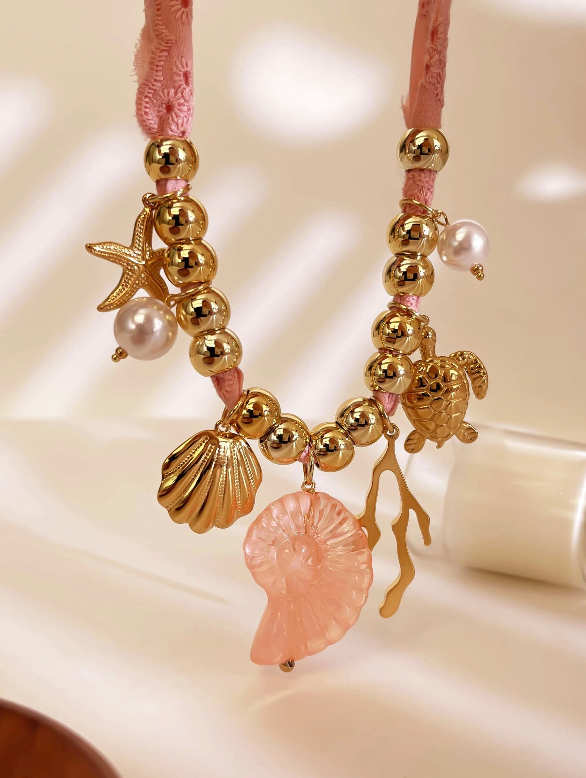 Collier « Merlia » en acier inoxydable