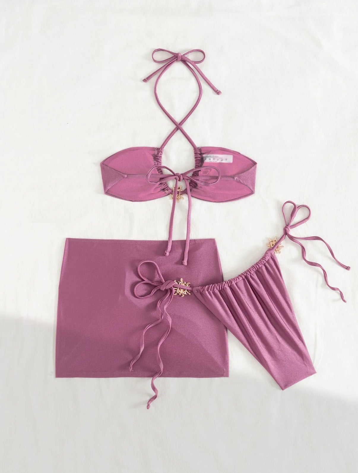 Ensemble maillot de bain et jupe « Elisa »