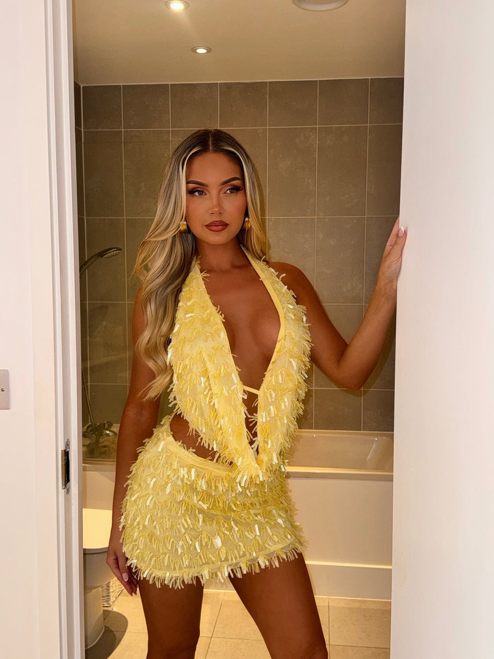 Ensemble “Riviera” jaune