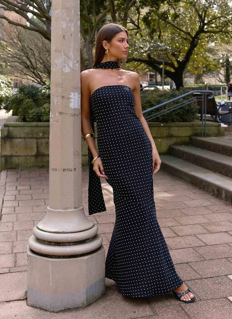 Robe « Francesca » noir