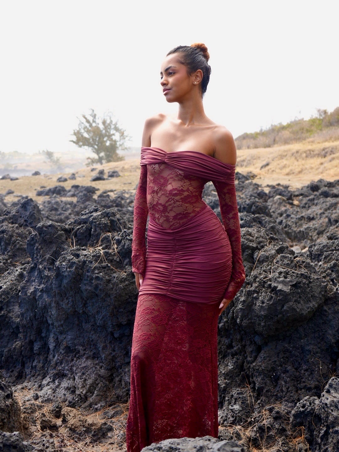 Robe « Miria » chocolat