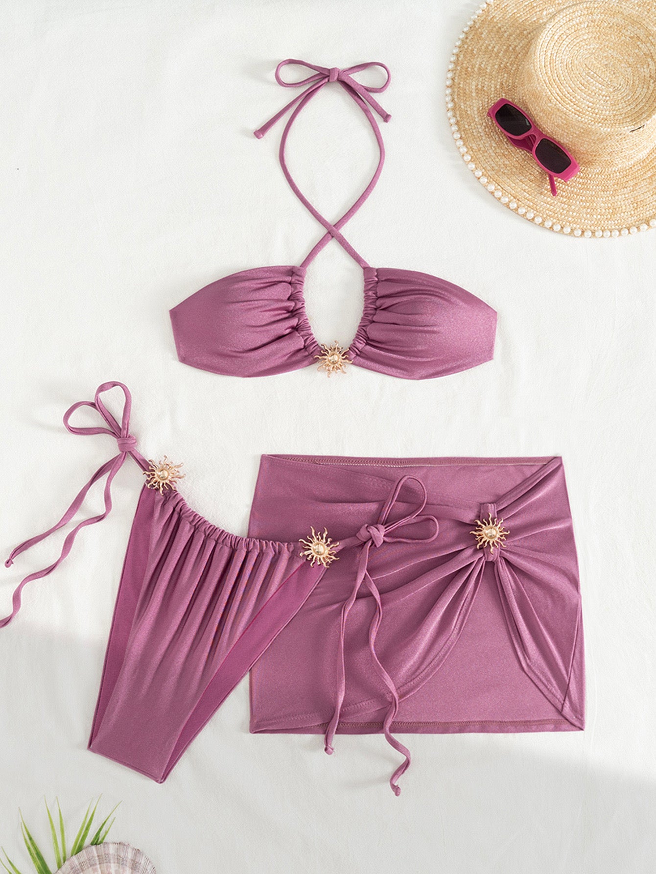 Ensemble maillot de bain et jupe « Elisa »