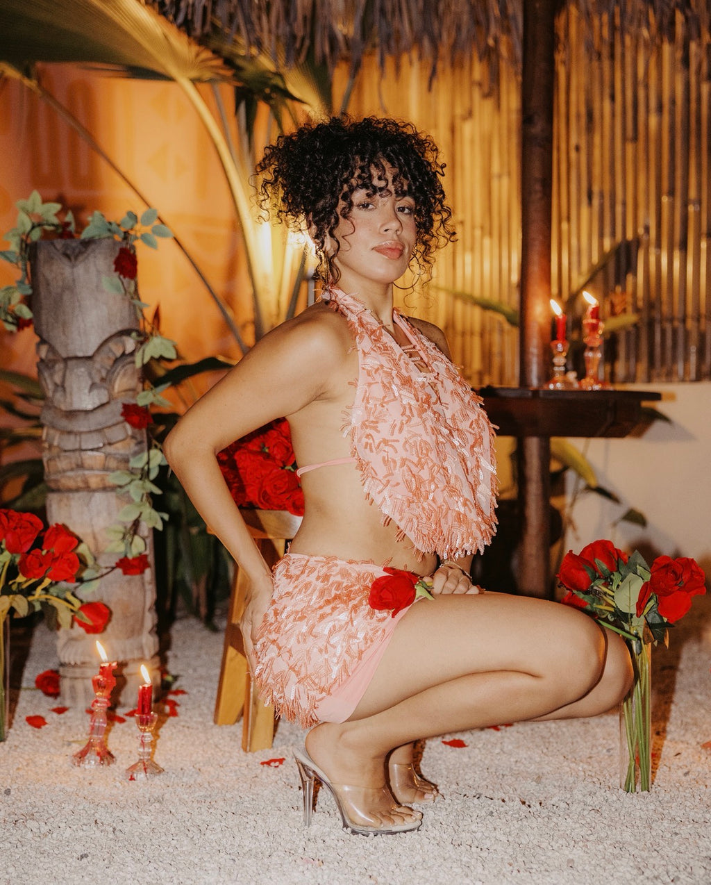 Ensemble “Riviera” orange