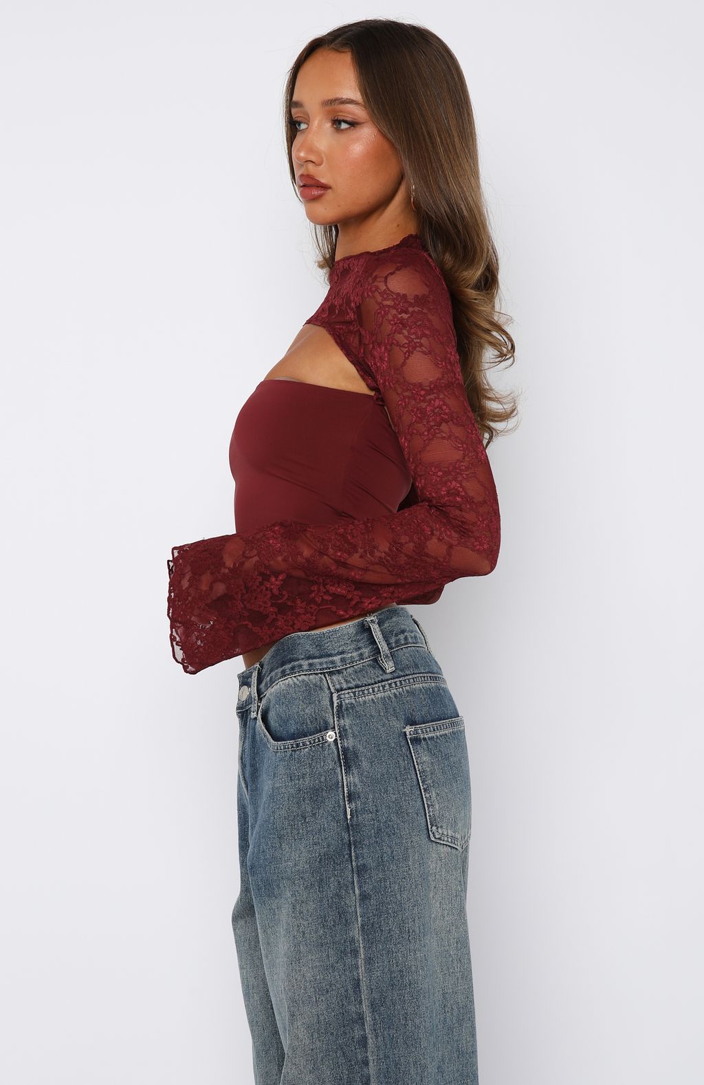 Haut « Maddy » rouge