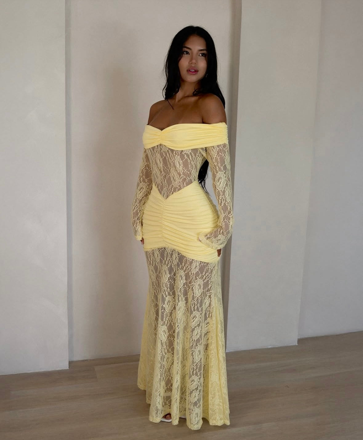 Robe « Miria » jaune