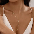 Collier personnalisé en acier inoxydable (1 à 10 lettres)
