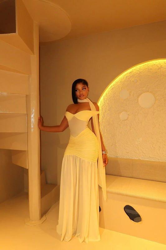 Robe « Illona » jaune