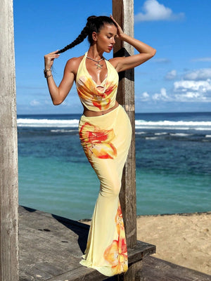 Ensemble maillot de bain et jupe « Mindy »