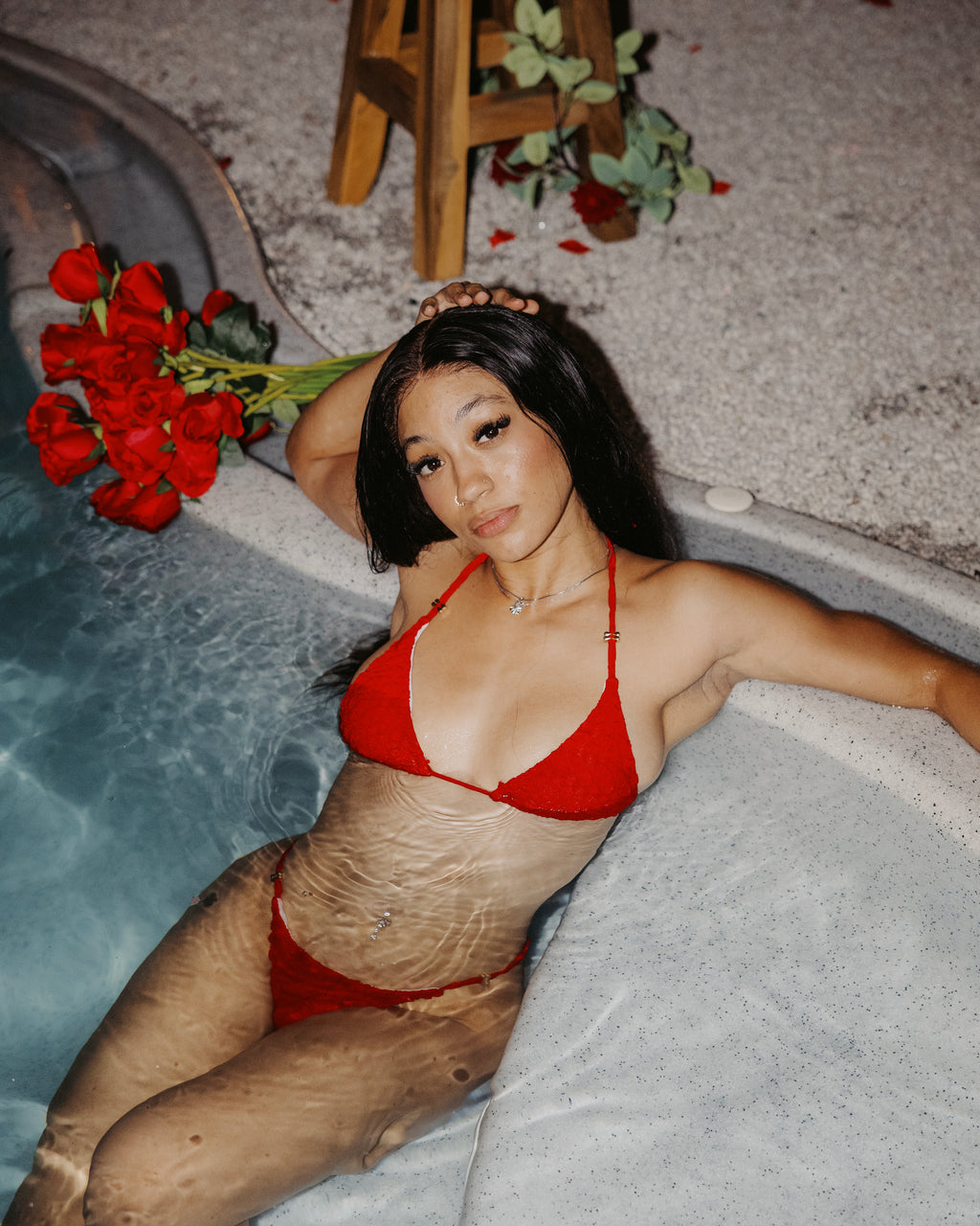Ensemble maillot de bain et jupe « Louna »