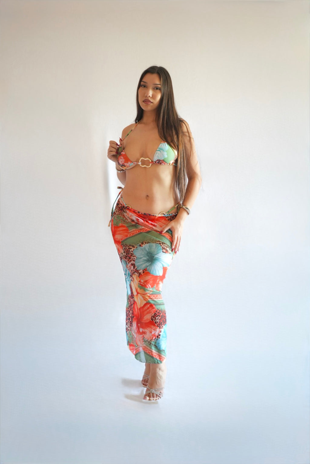 Ensemble maillot de bain et jupe « Lara »