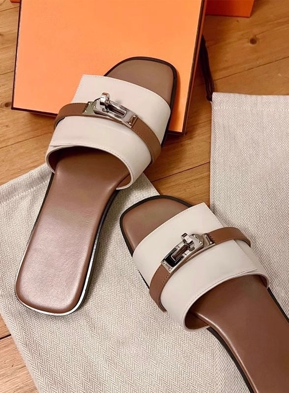 Claquettes inspi Hermès