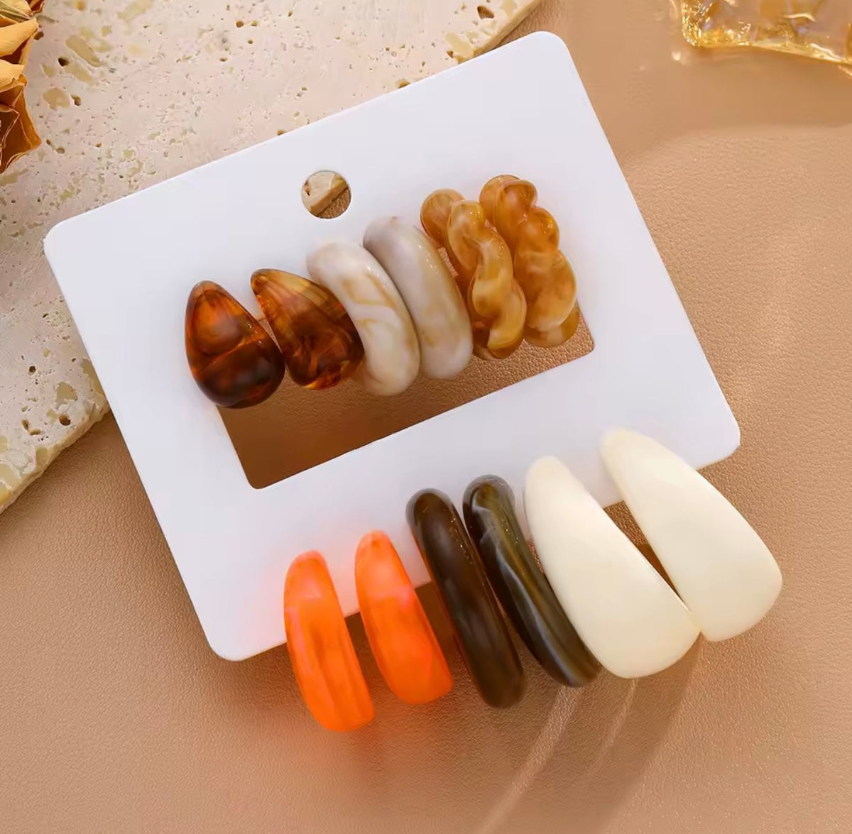 Ensemble de 6 boucles