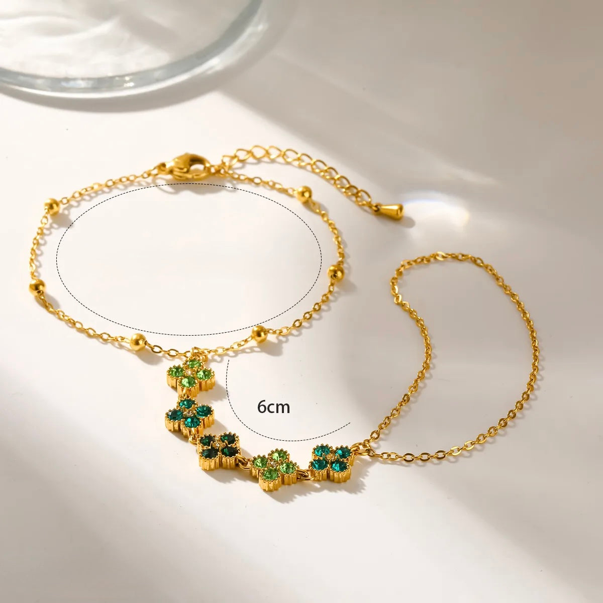 Bijoux de main « Aria » en acier inoxydable