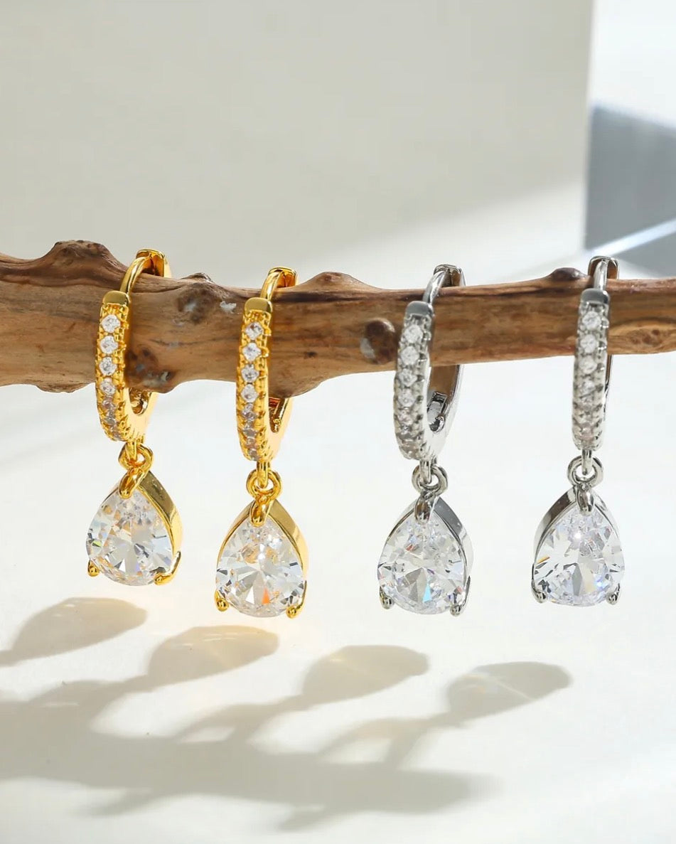 Boucles d’oreilles en acier inoxydable