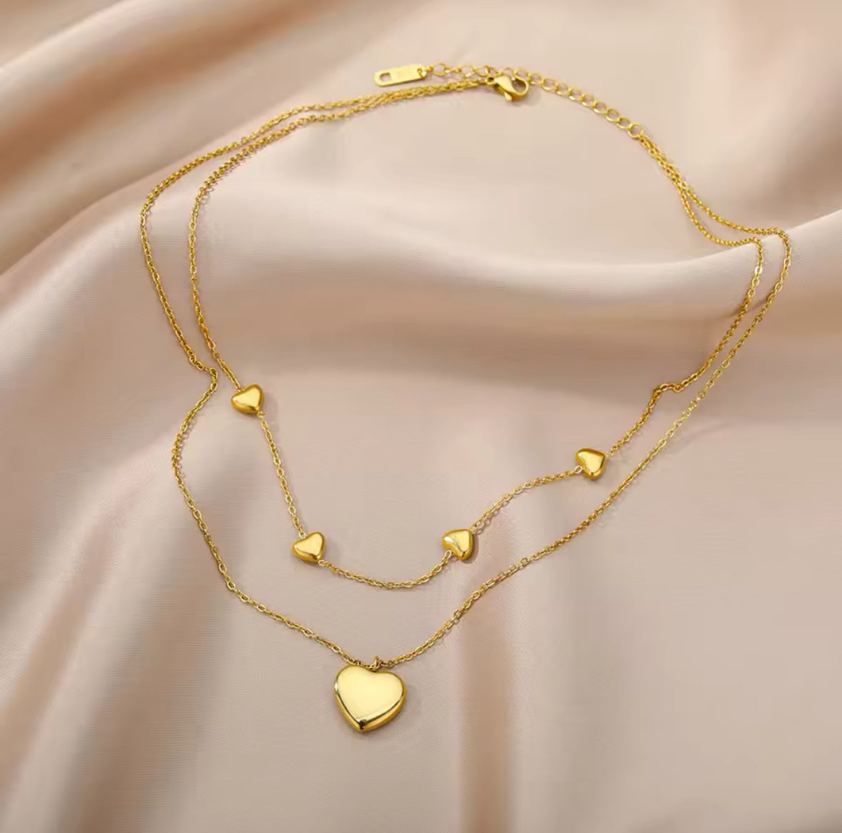 Collier « Juliette » en acier inoxydable