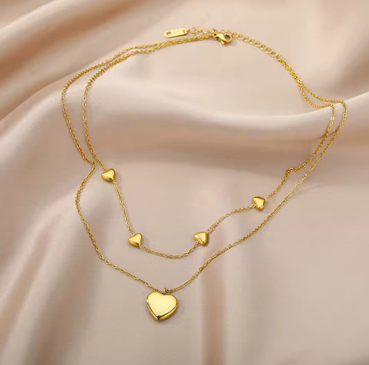 Collier « Juliette » en acier inoxydable