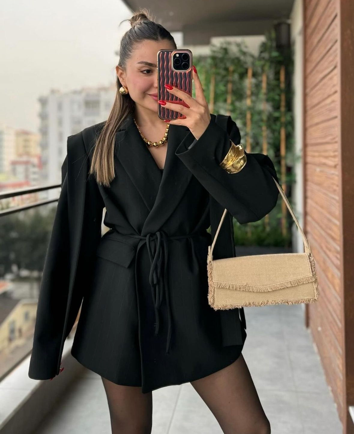 Veste blazer « Kaylie » noir