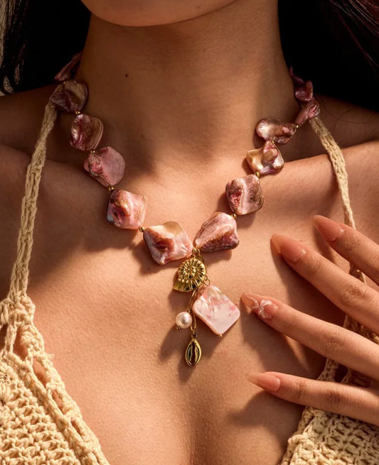 Collier « Thaïs » en acier inoxydable